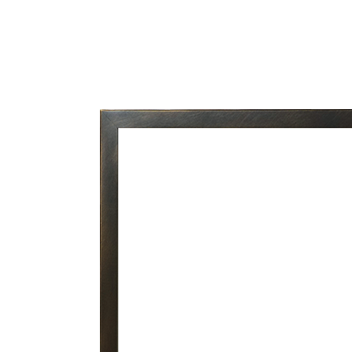 Empire 1.5" Oil-Rubbed Bronze Beveled Frame for Boulevard DVLL48 Direct Vent See-Through Fireplace