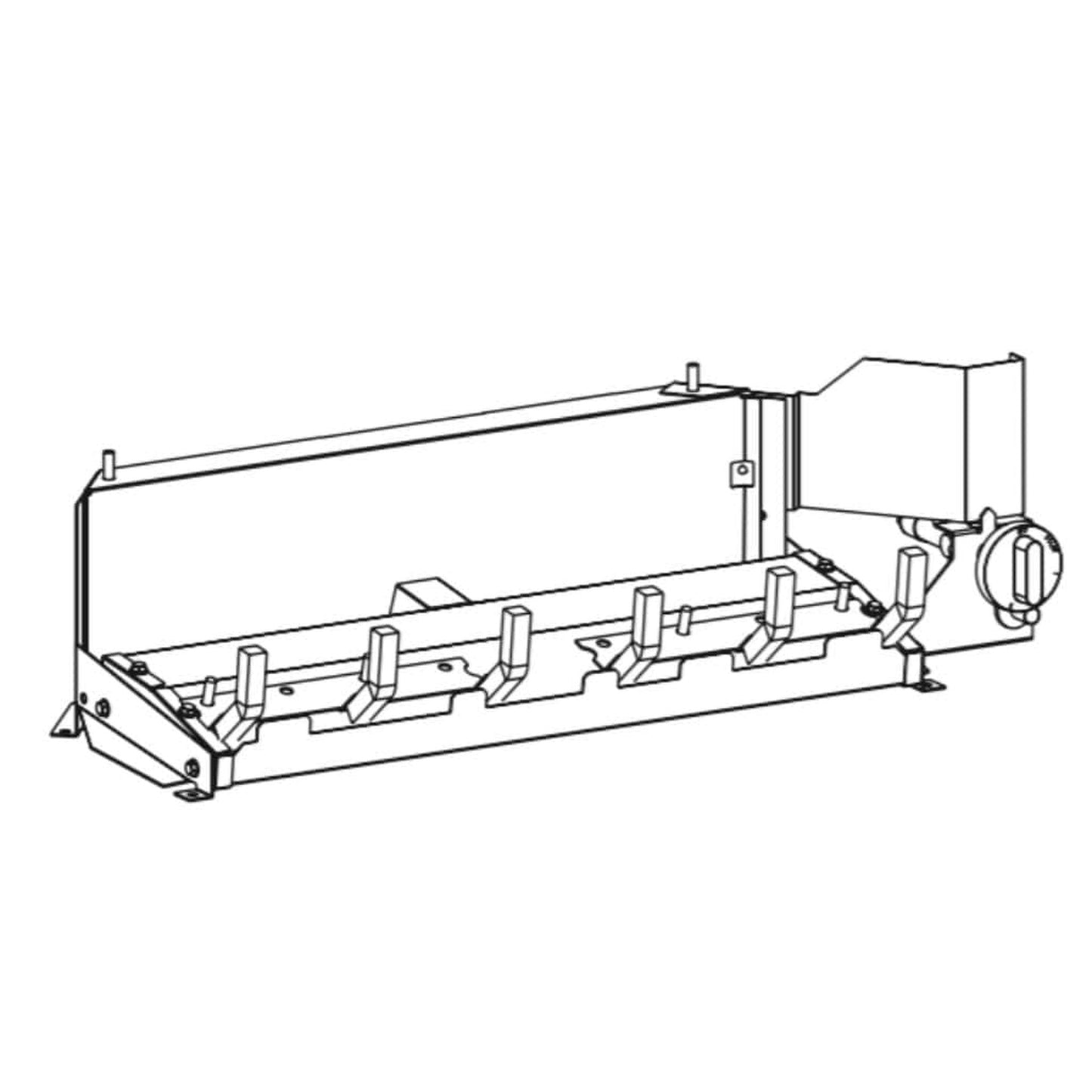 Empire 24" Manual Control With 3 Position Knob, Natural Gas Vent Free Slope Glaze Burner