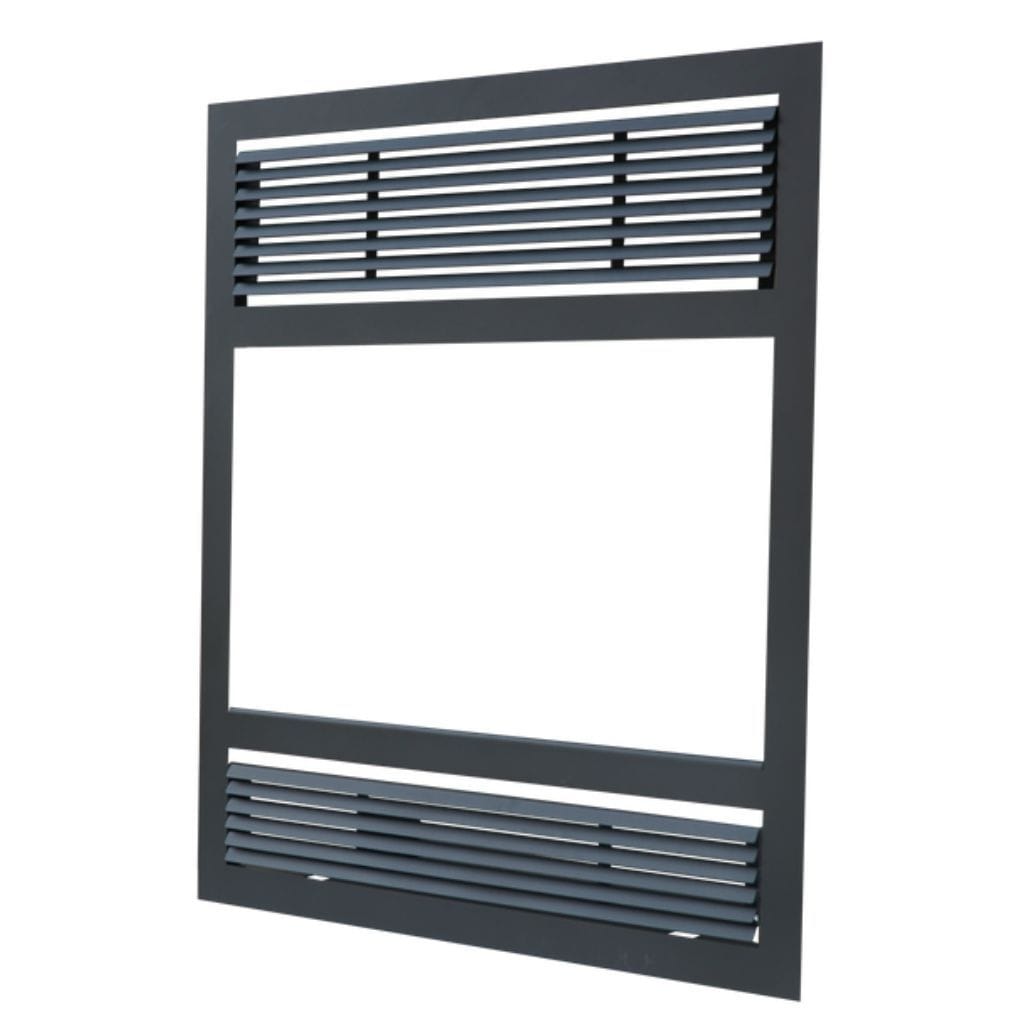 Empire 36" Black Traditional Faceplate for St. Clair 3000 Wood Burning Fireplace
