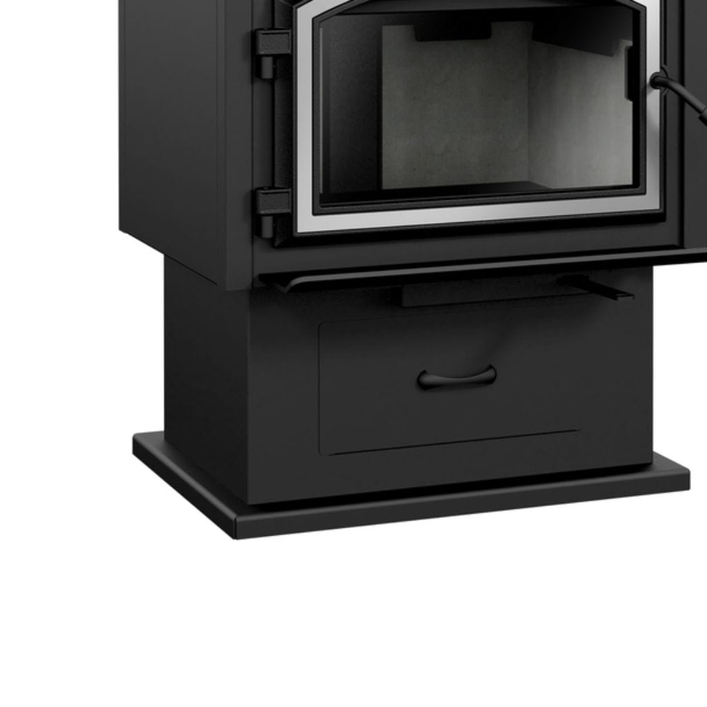 Empire Black Pedestal for Gateway 1700 Wood Burning Stove