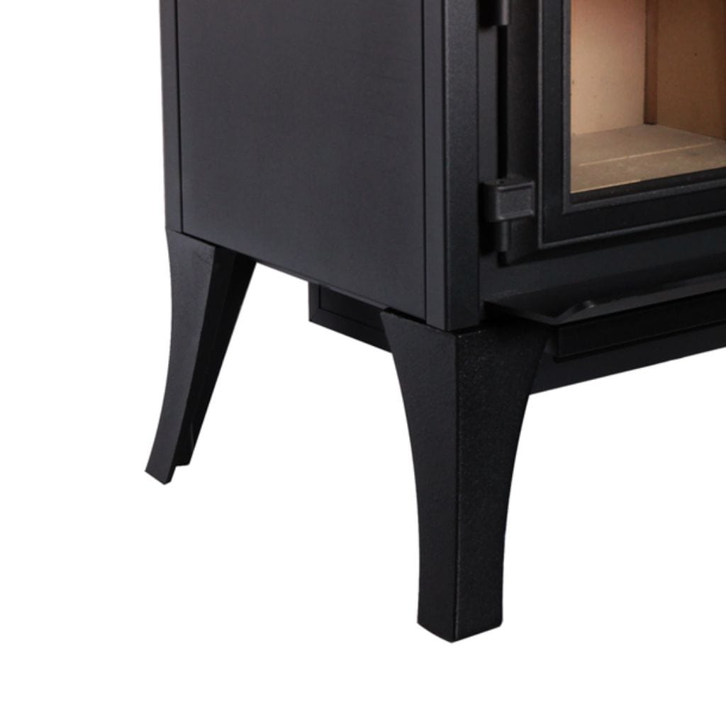 Empire Black Straight Leg Kit for Gateway 1700 Wood Burning Stove
