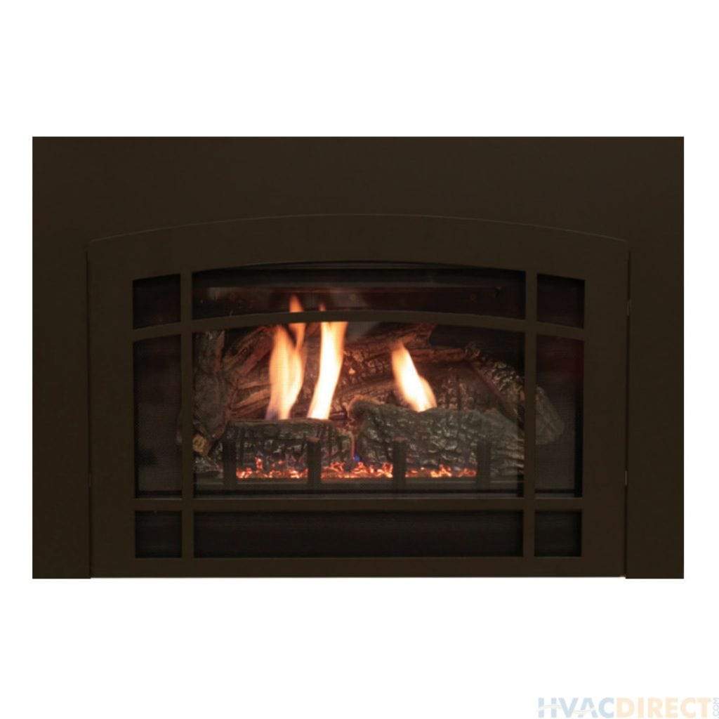 Empire Bronze Lancaster Front for 28" Small Innsbrook Direct Vent Fireplace Insert