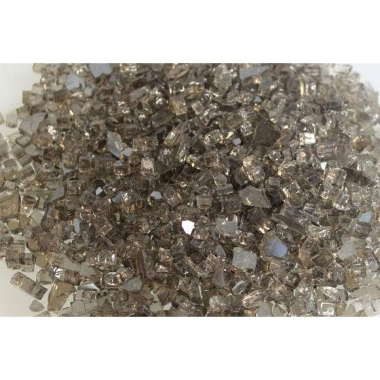 Empire Bronze Reflective Decorative Crushed Glass Media (2 Sq. Ft.)