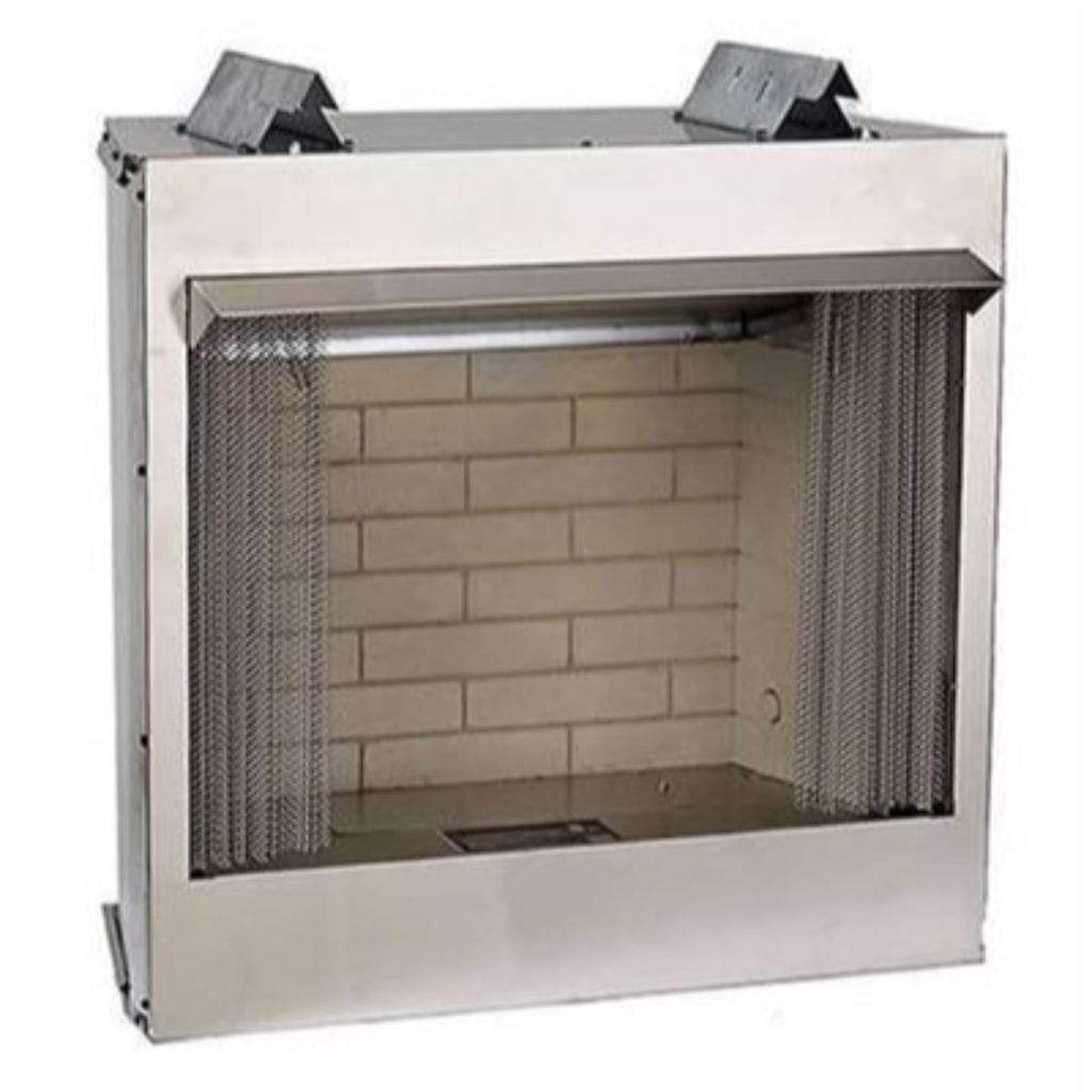 Empire Carol Rose Coastal 36" Stainless Steel Flush Front Refractory Liner, Premium Outdoor Firebox