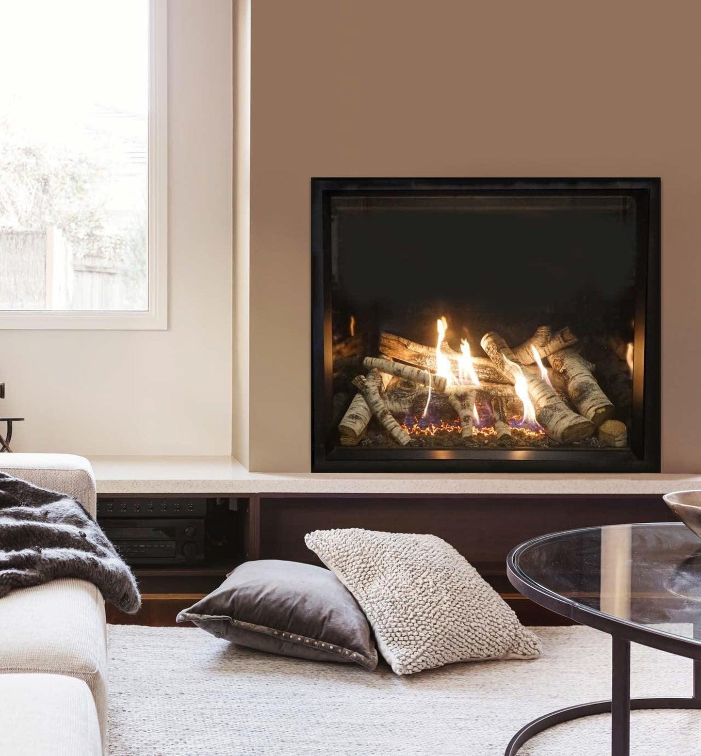 Empire Rushmore 40" TruFlame Clean Face, Natural Gas Direct Vent Fireplace