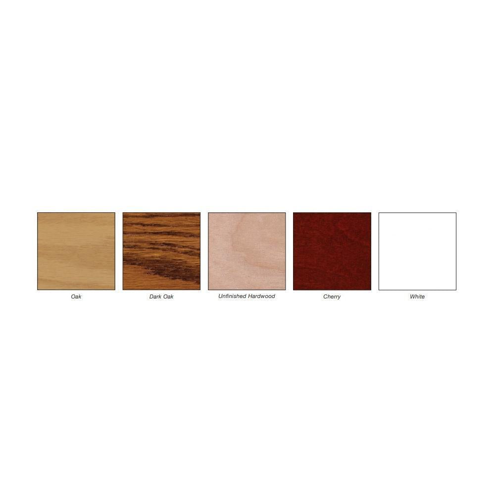 Empire 32" Standard Cabinet Mantel With Base in Cherry Finish