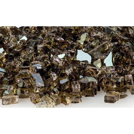 7.5 lb. Reflective Decorative Crushed Glass Media Accessory (Covers 3 sq. ft)