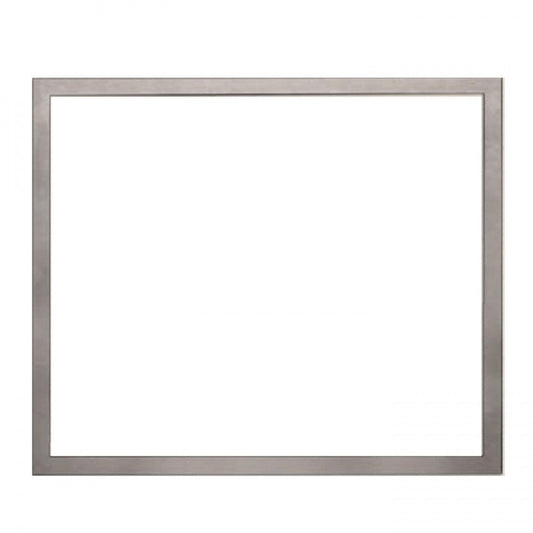 Empire 1.5" Brushed Nickel Beveled Frame for Boulevard DVLL36 Direct Vent Fireplace
