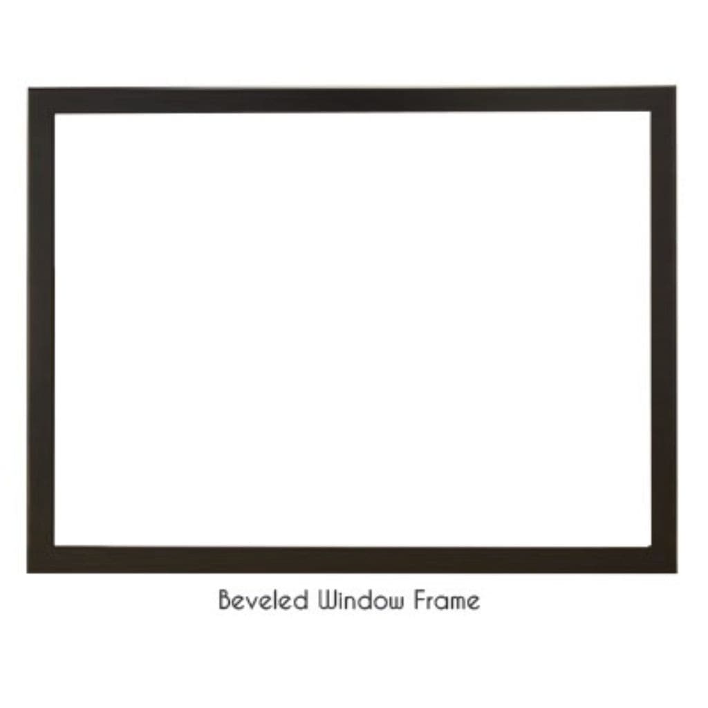 Empire 1.5" Oil Rubbed Bronze Rectangle Front for 36" Tahoe Clean Face Luxury Fireplace