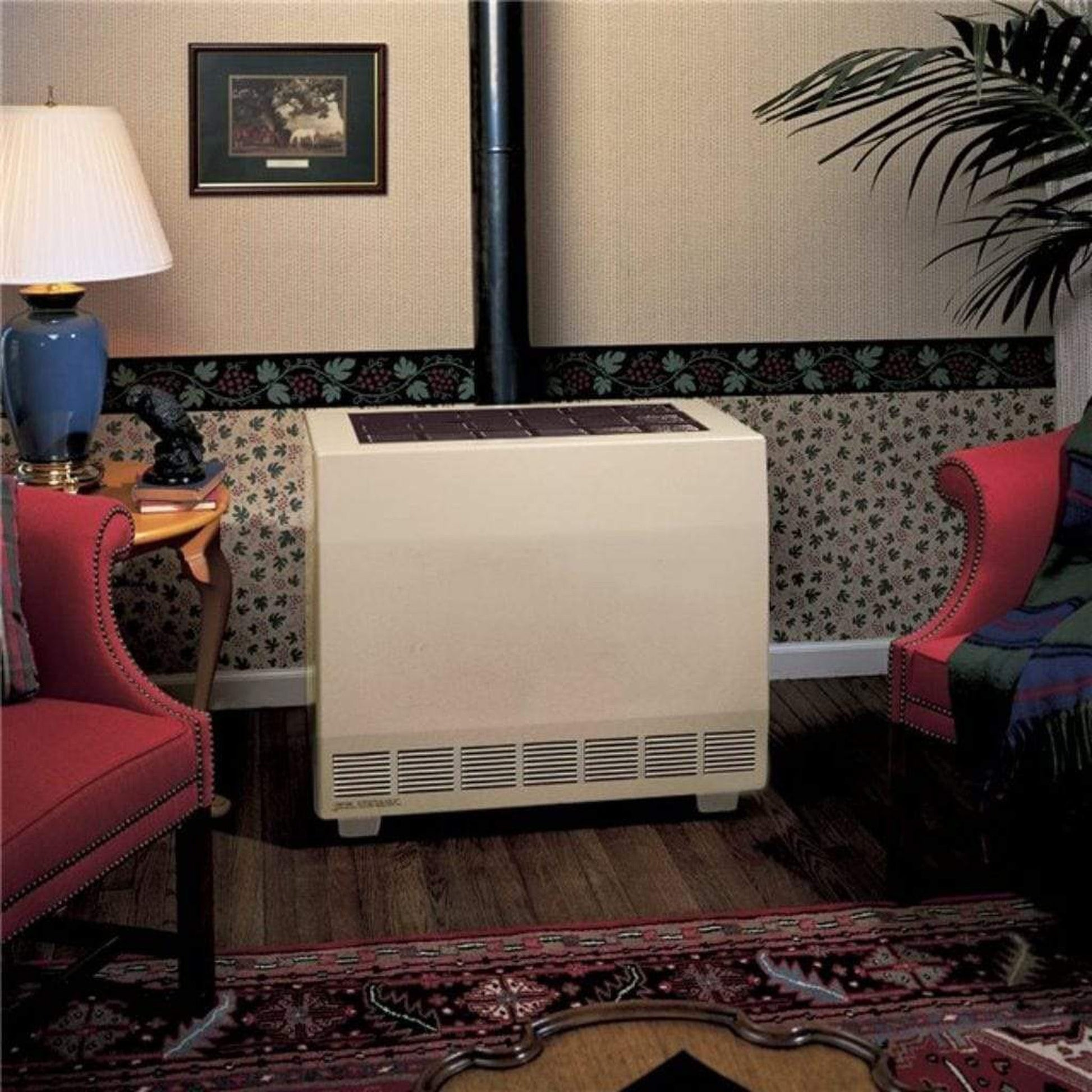 Empire 34" 50,000 BTU Hydraulic Thermostat Control, Propane Gas Closed Front Room Heater