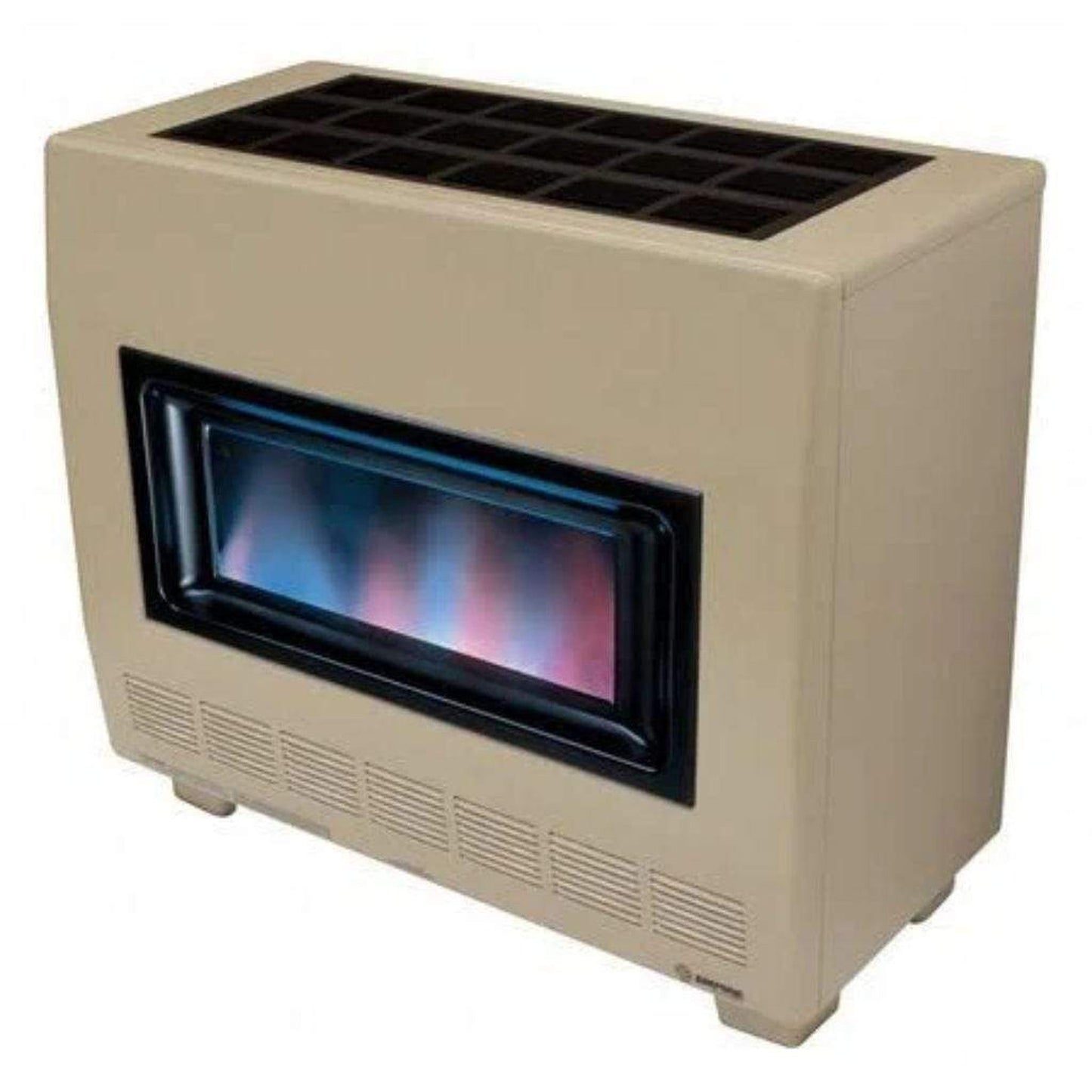 Empire 34" 65,000 BTU Hydraulic Thermostat Control, Natural Gas Visual Flame Room Heater With Blower