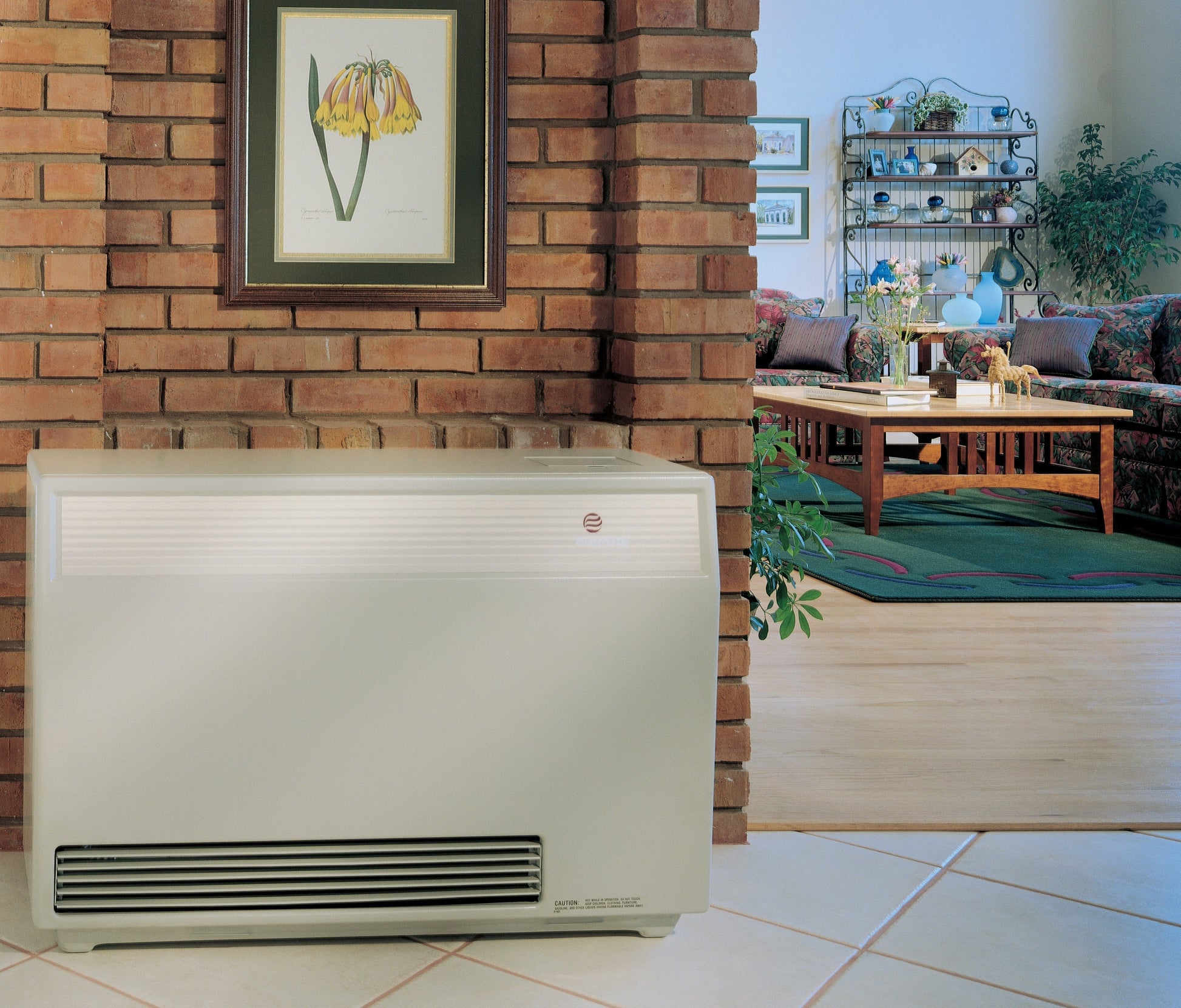 Empire 37" 20,000 BTU Beige High Efficiency Electronic Ignition, Propane Gas Direct Vent Wall Furnace