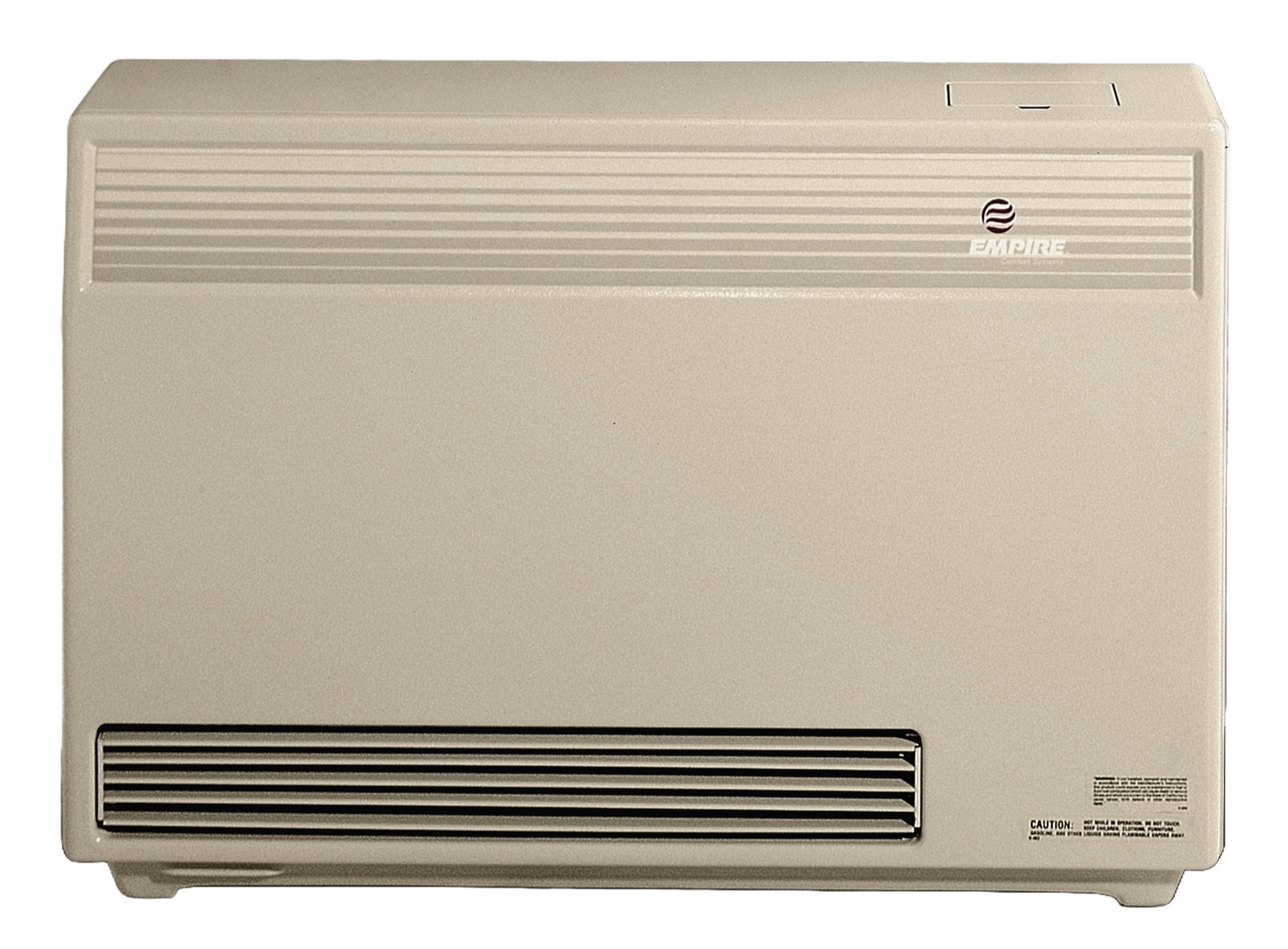 Empire 37" 20,000 BTU Beige High Efficiency Electronic Ignition, Propane Gas Direct Vent Wall Furnace