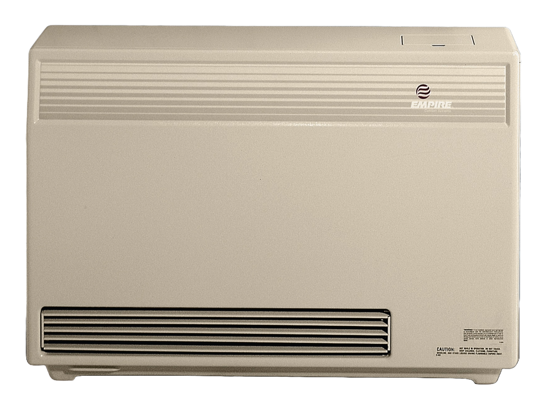 Empire 37" 20,000 BTU Beige High Efficiency Electronic Ignition, Propane Gas Direct Vent Wall Furnace