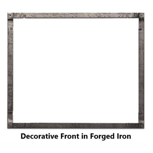 Empire 40" Distressed Pewter Forged Iron Frame for DVCT40 Rushmore Direct Vent Fireplace