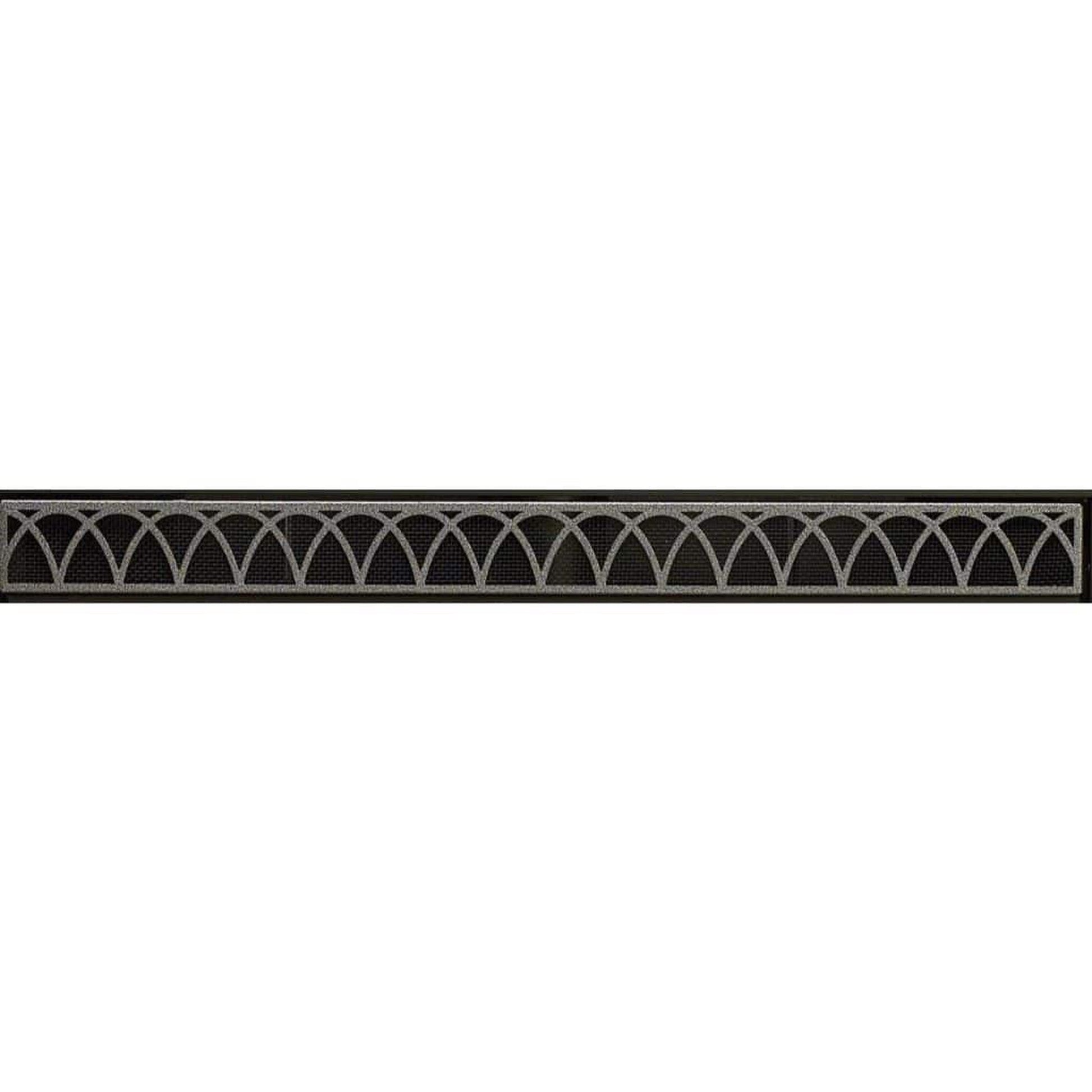 Empire Black Arch Louvers for 36" Fireplace and Firebox (DVG2ABL)