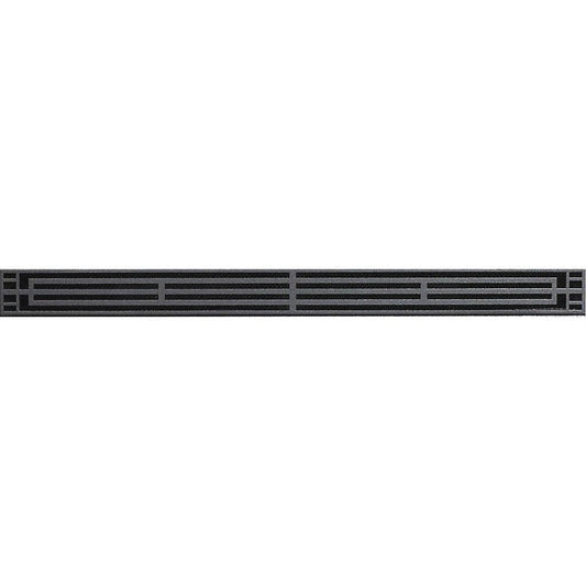 Empire Black Mission Louvers for 32" Fireplace and Firebox