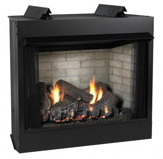Empire Breckenridge 42" Flush Front With Refractory Liner Vent Free Deluxe Firebox