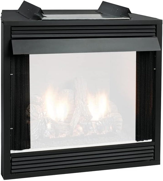 Empire Breckenridge 42" Louvered Front Vent Free Deluxe Firebox