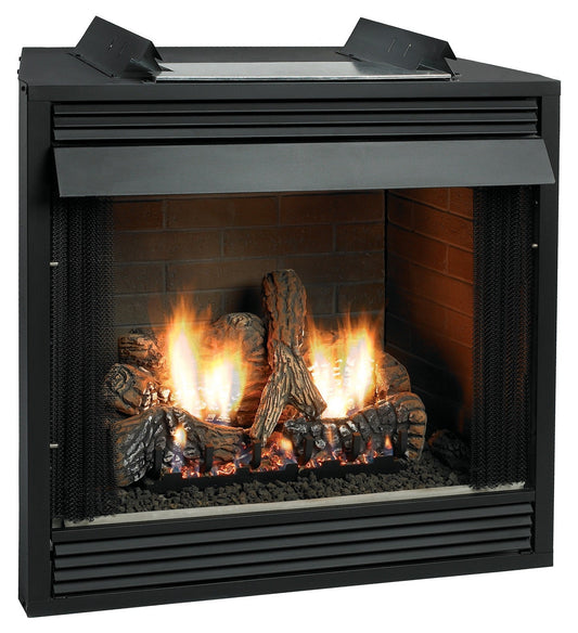 Empire Breckenridge 42" Louvered Front Vent Free Premium Firebox
