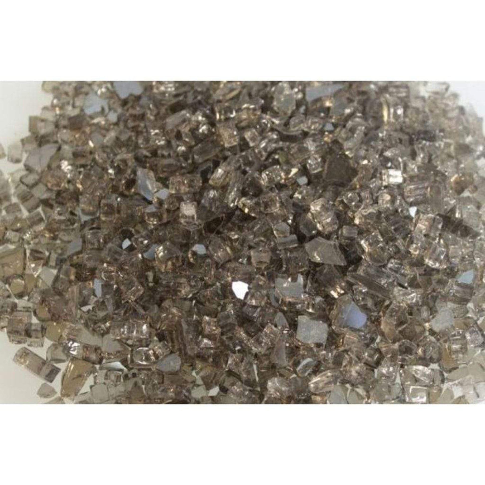 Empire Bronze Reflective Decorative Crushed Glass Media (8 Sq. Ft.)