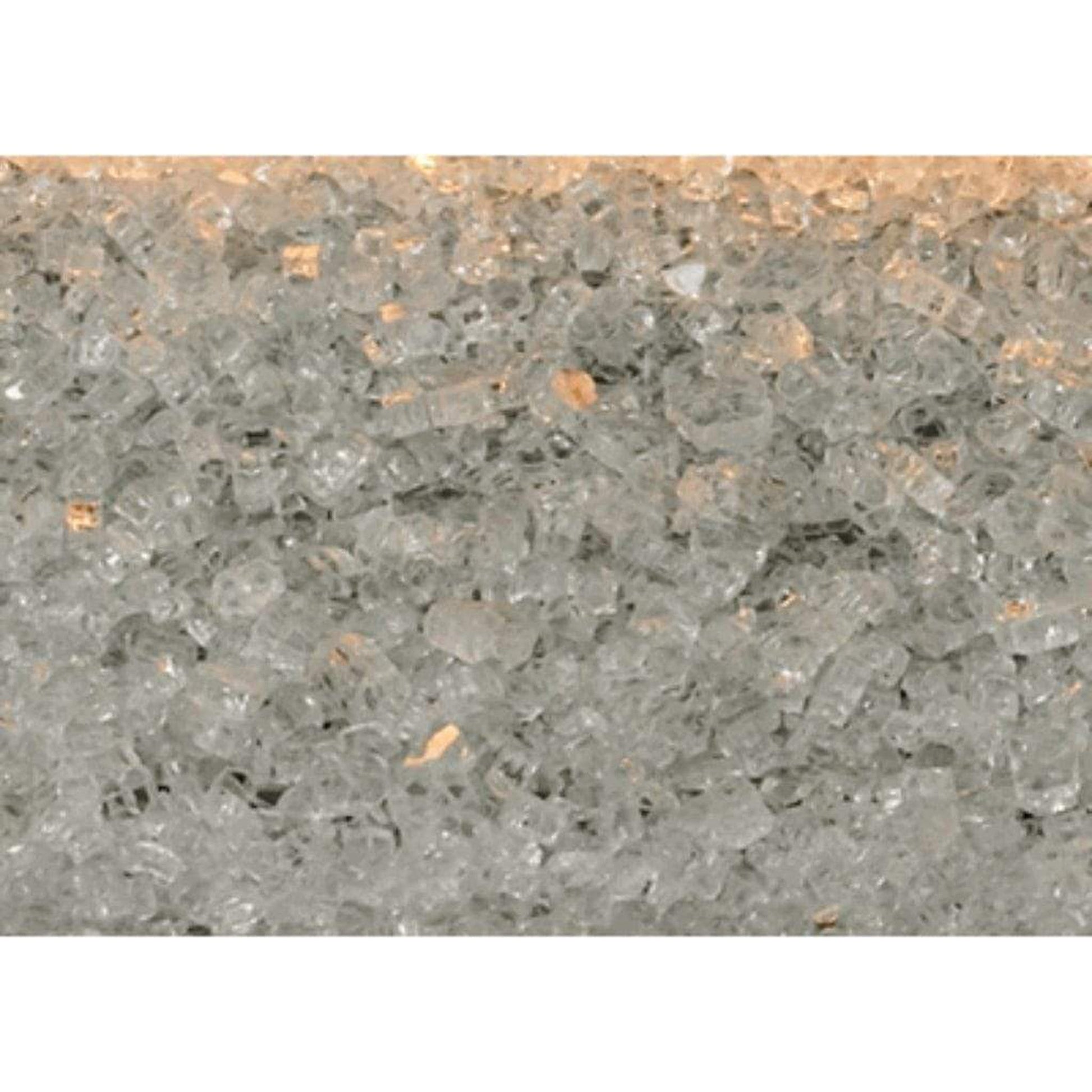 Empire Clear Frost Reflective Decorative Crushed Glass Media (5 Sq. Ft.)