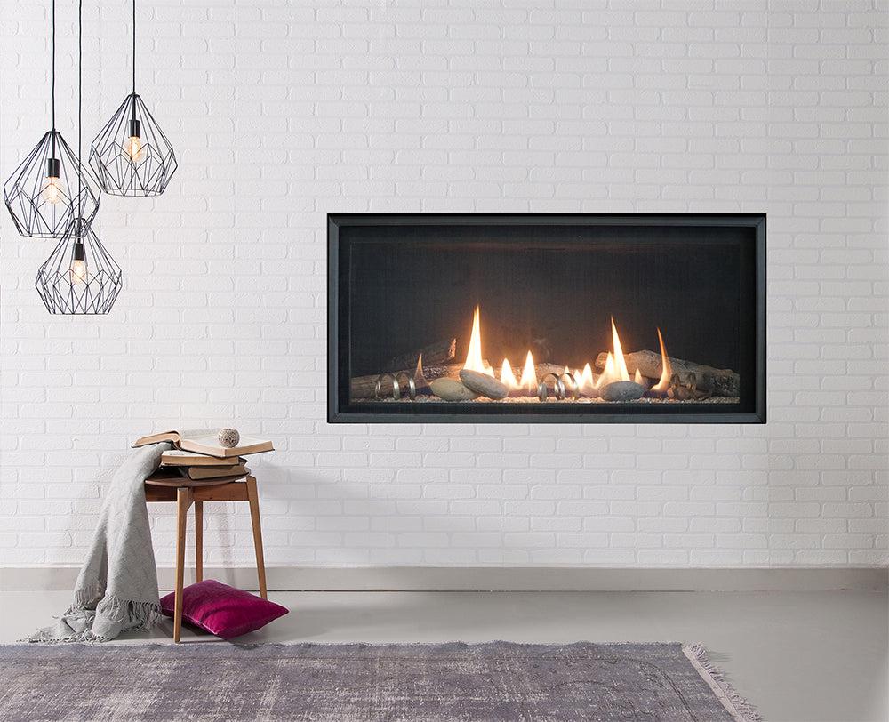 Empire Loft 36" Intermittent Pilot Control With On/Off Switch, Natural Gas Direct Vent Linear Fireplace