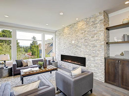 Empire Loft 46" Intermittent Pilot Control With On/Off Switch, Natural Gas Direct Vent Linear Fireplace