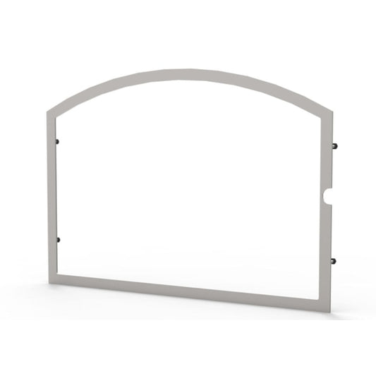 Empire Nickel Door Overlay for 1700 Wood Burning Stove and Insert