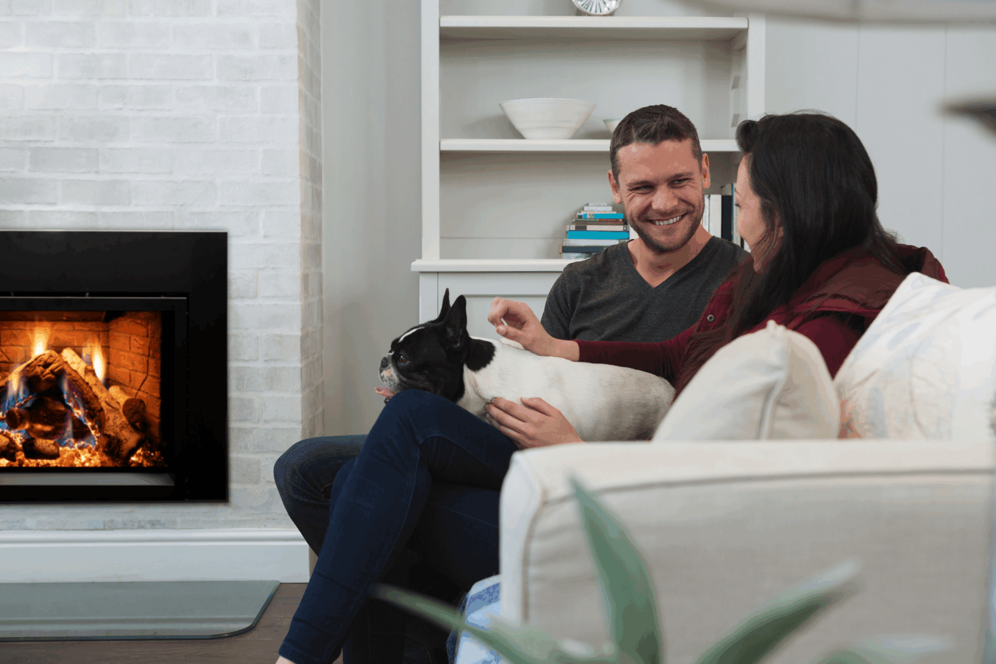 Empire Rainier 34" Intermittent Pilot Control With On/Off Switch, Natural Gas Direct Vent Fireplace Insert
