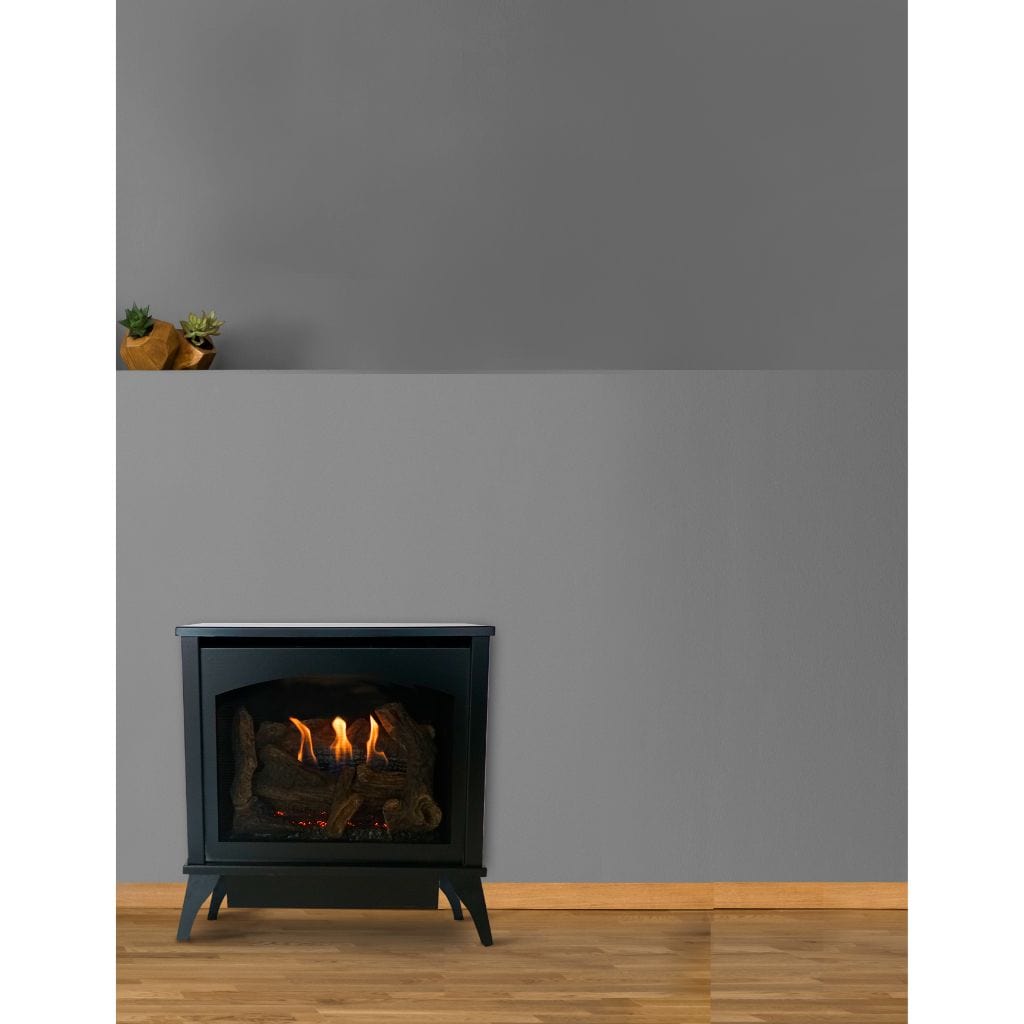 Empire Spirit 22" Intermittent Pilot Control With On/Off Switch, Natural Gas Vent Free Small Steel Stove