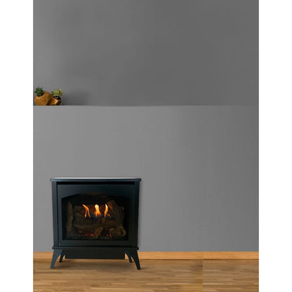Empire Spirit 25" Intermittent Pilot Control With On/Off Switch, Natural Gas Vent Free Medium Steel Stove