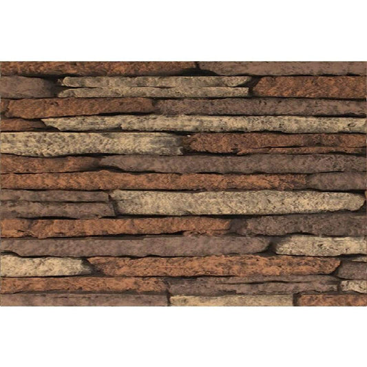 Empire Stacked Limestone Ceramic Fiber Liner for 36" Breckenridge Vent Free Premium Firebox