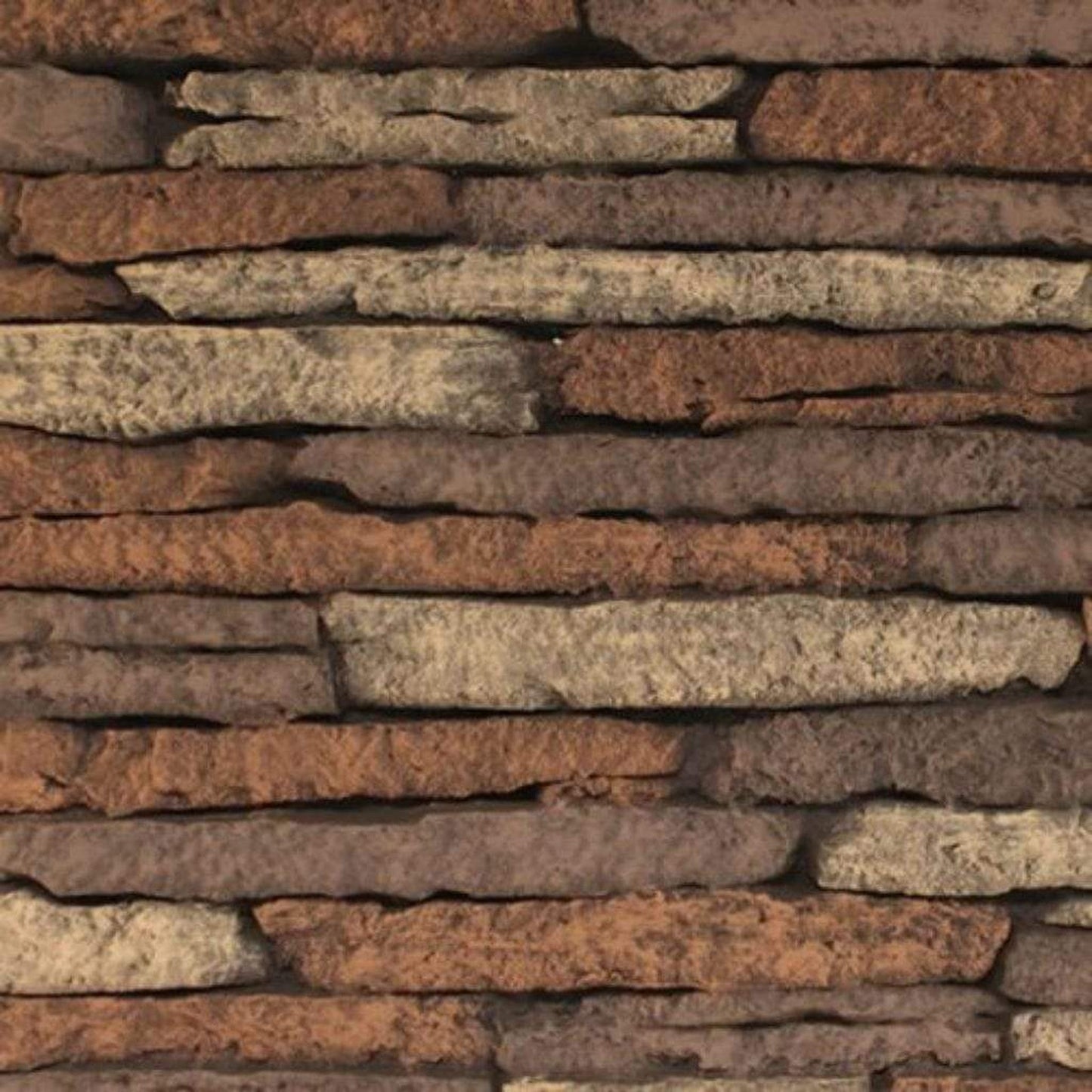 Empire Stacked Limestone Ceramic Fiber Liner for 36"/42" Tahoe Luxury Direct Vent Fireplace