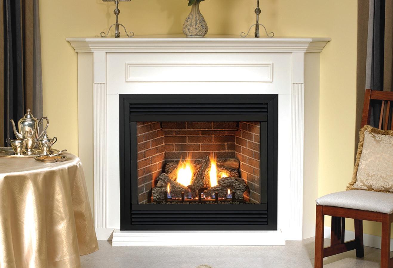 Empire Tahoe 48" Intermittent Pilot Control With On/Off Switch, Natural Gas Direct Vent Premium Fireplace