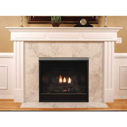 Empire Tahoe Clean Face 36" Millivolt Control With On/Off Switch, Propane Gas Direct Vent Deluxe Fireplace
