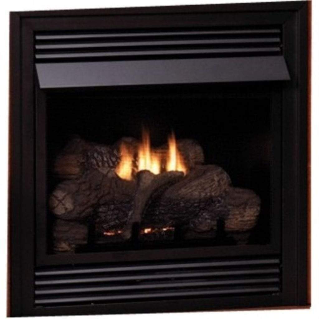 Empire Vail 26" Special Edition, Millivolt Control With Contour Burner and White Mantel, Natural Gas Vent Free Deluxe Fireplace